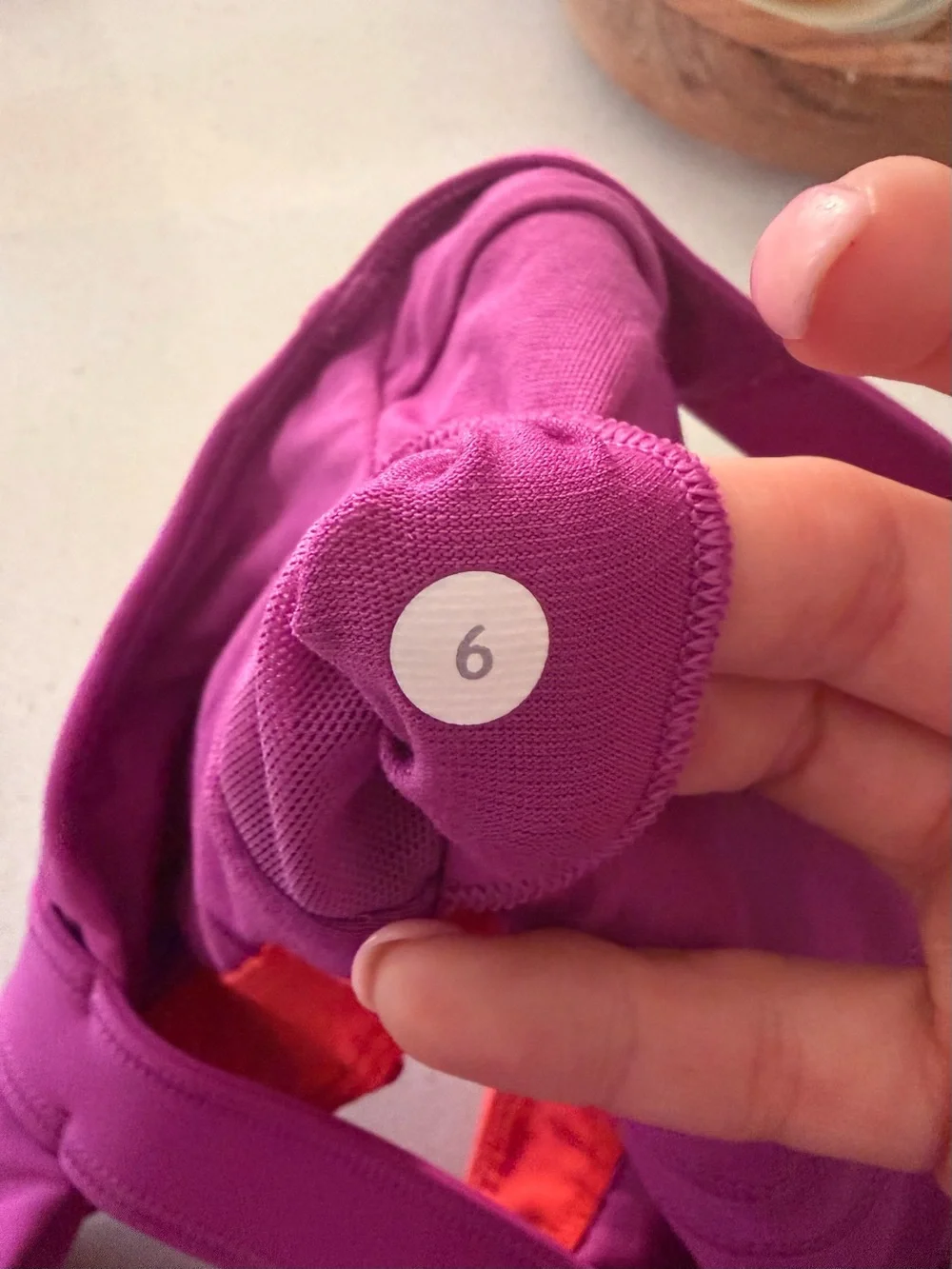 lululemon athletica Pink & Coral Crossback Sports Bra